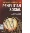 METODE & MASALAH PENELITIAN SOSIAL