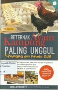 Beternak Ayam Kampung Paling Unggul (Pedaging dan Petelur KUB)