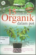 15 sayuran Organik dalam pot