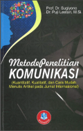 Buku Metode Penelitian Komunikasi