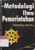 Metodologi Ilmu Pemerintahan