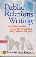 Public Relations Writing