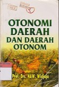 OTONOMI DAERAH DAN DAERAH OTONOM