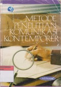 METODE PENELITIAN KOMUNIKASI KONTEMPORER