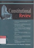 CONSTITUTIONAL REVIEW
