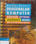 Belajar sendiri PENGENALAN KOMPUTER HADWARE SOFTWARE BRAINWARE MSDOS 
serta pemakaian dengan HARDIKS