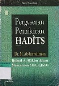 PERGESERAN PEMIKIRAN HADITS