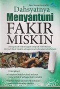 Dahsyatnya Menyantuni FAKIR MISKIN
