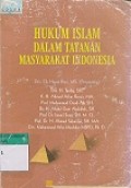 HUKUM ISLAM DALAM TATANAN MASYARAKAT INDONESIA