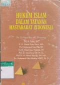 Hukum Islam Dalam Tatanan Masyarakat Indonesia
