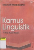 kamus linguistik