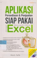 APLIKASI PERSEDIAAN & PENJUALAN SIAP PAKAI DENGAN MICROSOFT OFFICE EXCEL