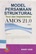 model persamaan struktural teori dan implementasi amos 21. 0