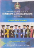 BUKU PANDUAN MAHASISWA BARU UNIVERSITAS AL ASYARIAH MANDAR T.. 2017/2018 JURUSAN SISTEM INFORMASI