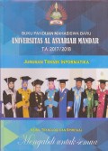 BUKU PANDUAN MAHASISWA BARU UNIVERSITAS AL ASYARIAH MANDAR T.A. 2017/2018