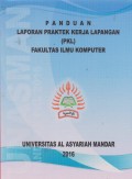 PANDUAN LAPORAN PRAKTEK KERJA LAPANGAN (PKL)