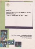 PROFIL FAKULTAS KEGURUAN DAN ILMU PENDIDIKANTAHUN AKADEMIK 2011-2012