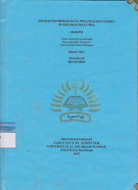 SISTEM INFORMASI PEGAWAI DAN PASIEN PUSKESMAS MALUNDA