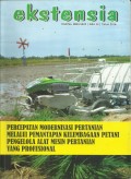 PERCEPATAN MODERNISASI PERTANIAN
•	MELALUI PEMANTAPAN KELEMBAGAAN PETANI
PENGELOLA ALAT MESIN PERTANIAN
YANG PROFESIONAL