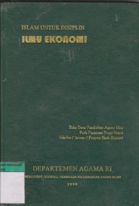 Image of Islam Untuk Disiplin
Ilmu Ekonomi